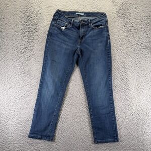Levi's Jeans Womens 31x26 Blue Cotton Denim Skinny Mid Rise Workwear Stretch